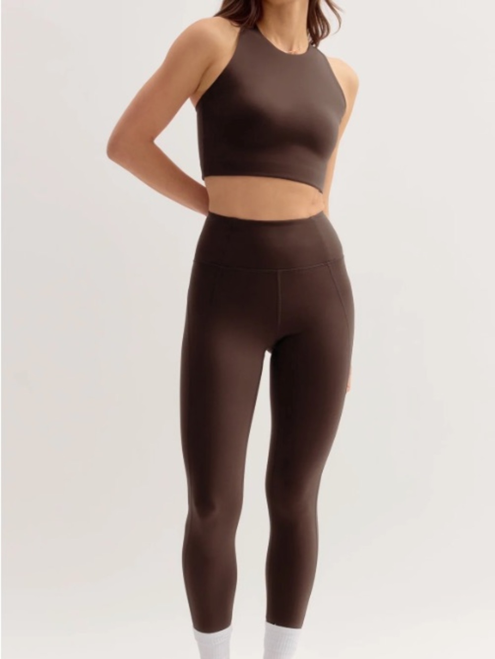 girlfriend collective Umber Compressive Pocket Leggings